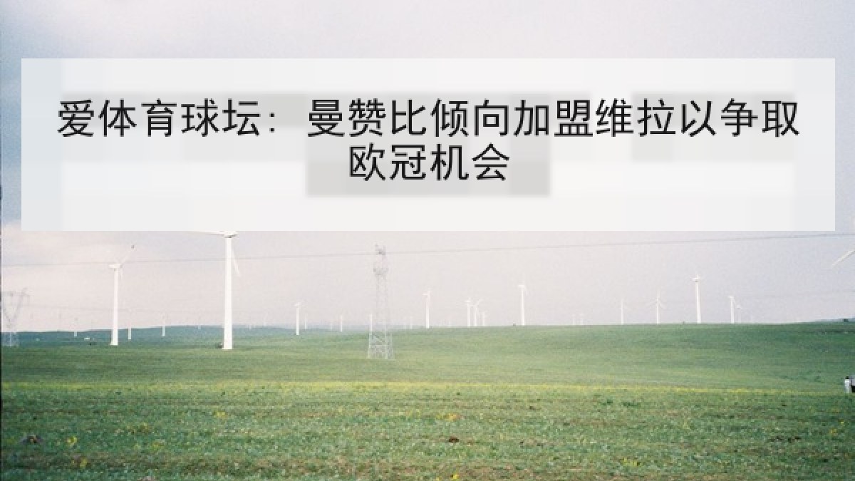 爱体育球坛: 曼赞比倾向加盟维拉以争取欧冠机会
